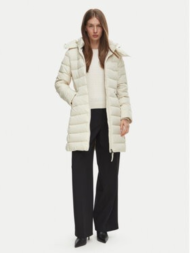 Tommy Hilfiger Kurtka puchowa WW0WW51111 Kremowy Regular Fit