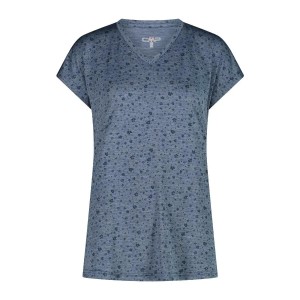 Żakardowy top w kwiaty damski CMP
