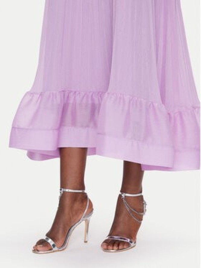 Dixie Sukienka koktajlowa A319W013A Fioletowy Regular Fit