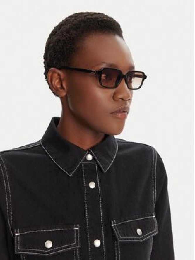 Furla Okulary przeciwsłoneczne Sunglasses WD00153-A.0116-O6000-4-401-20-CN-D Czarny