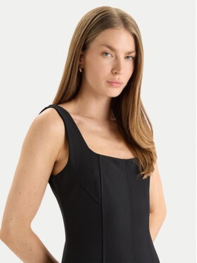 Rinascimento Sukienka koktajlowa CFC0125541003 Czarny Slim Fit