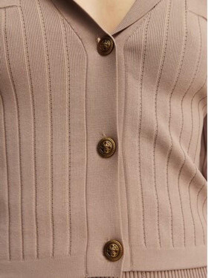 Guess Kardigan W5YR11 Z0130 Beżowy Regular Fit
