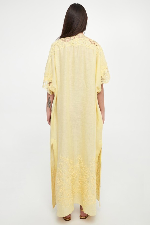 Sukienka lniana ERMANNO SCERVINO LIFE