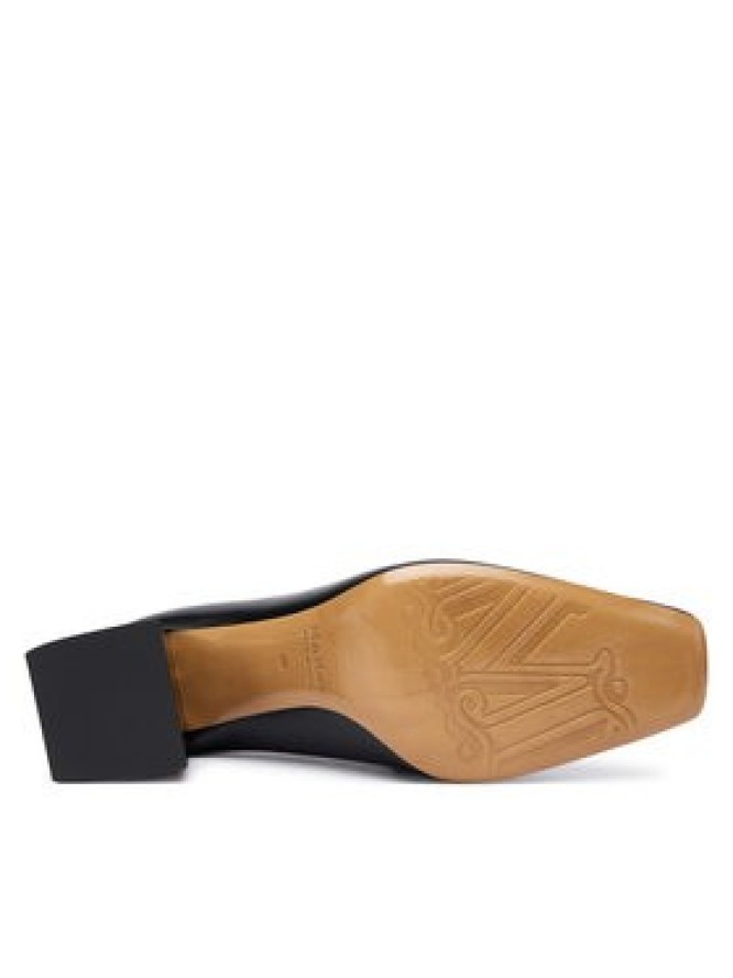 Max Mara Półbuty Hregentmoc 2524526032600 Czarny