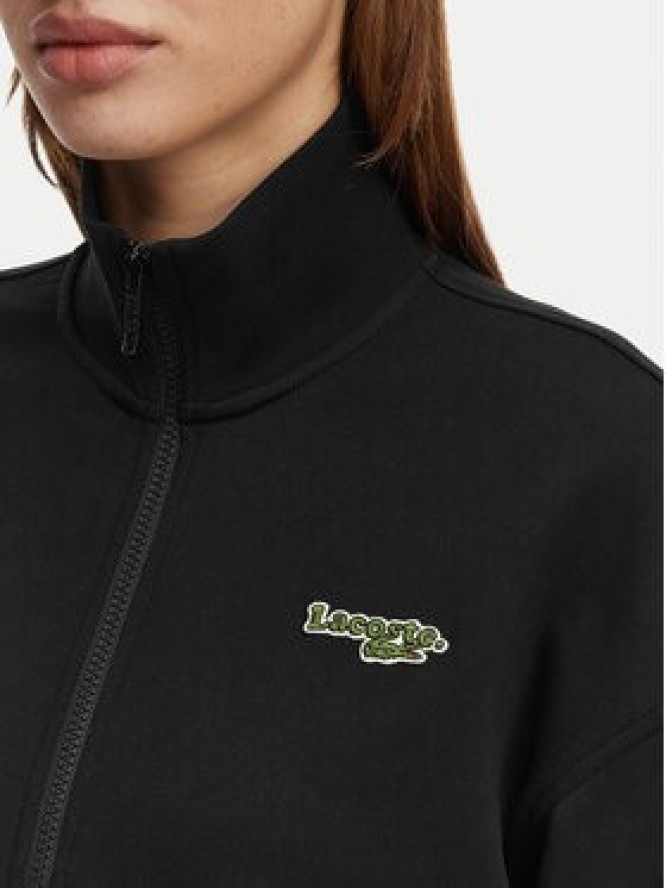 Lacoste Bluza SF0040 Czarny Relaxed Fit