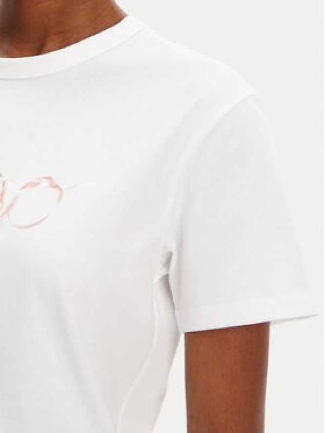 HUGO T-Shirt Damacia_5 50544868 Biały Regular Fit