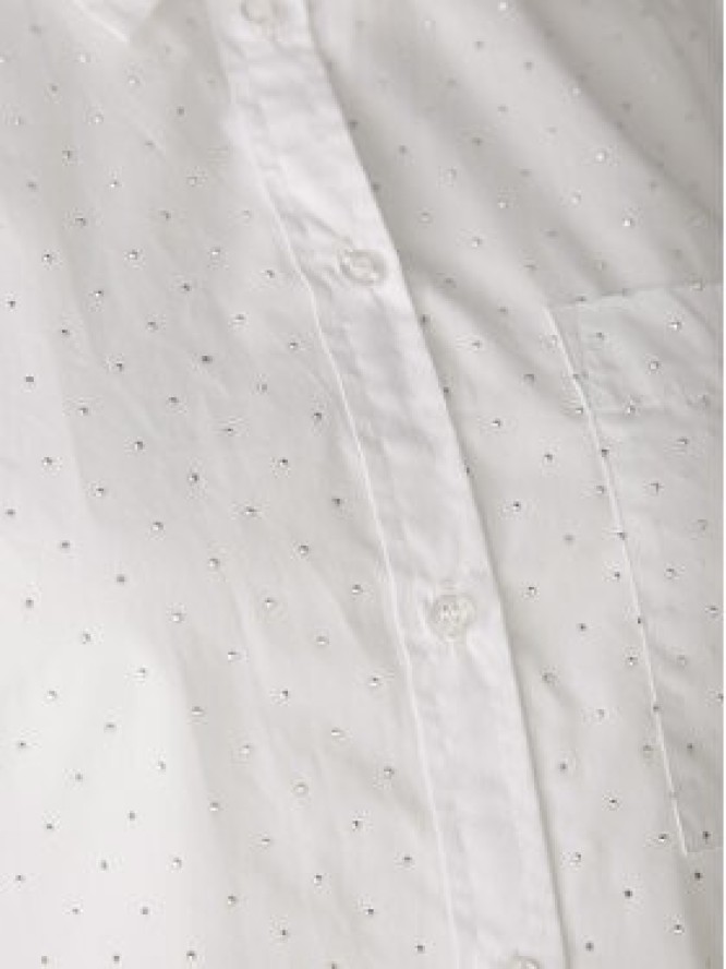 OUI Koszula 89529 1340707 Biały Regular Fit