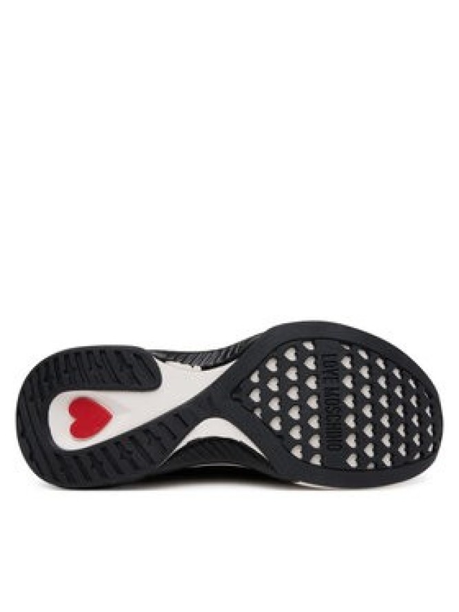 LOVE MOSCHINO Sneakersy JA15485G0MIYZ000 Czarny
