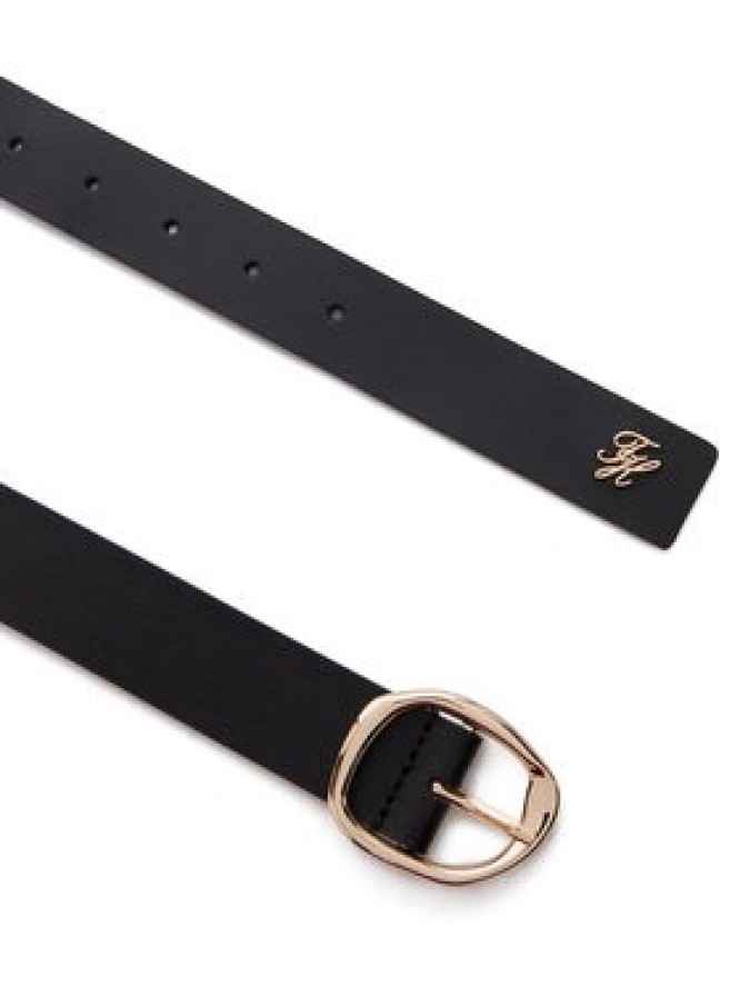 Tommy Hilfiger Pasek Th Sculpt 3.0 AW0AW18697 Czarny