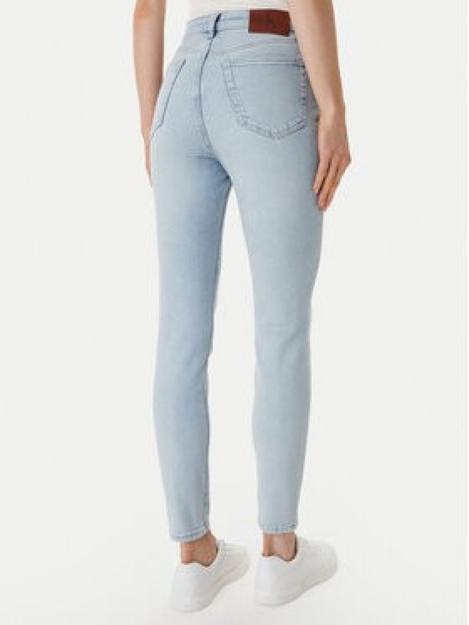 Calvin Klein Jeans Jeansy LV047F667G Niebieski Skinny Fit