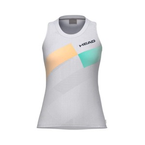 Head Pro Tank damski turkusowy top