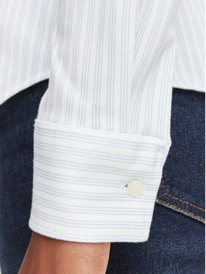 Tommy Hilfiger Koszula 1985 WW0WW43528 Niebieski jasny Slim Fit