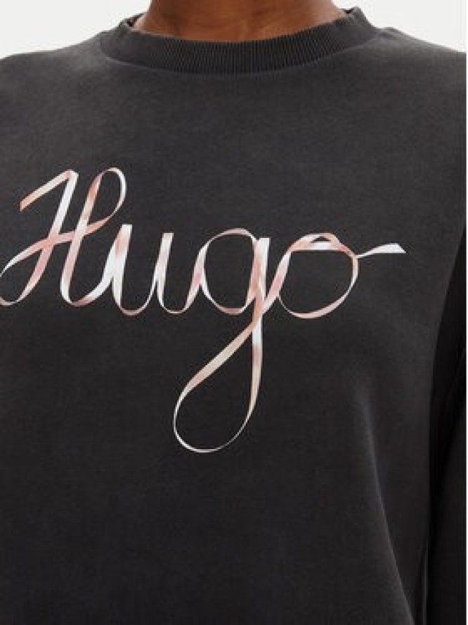 HUGO Bluza Deroxina_4 50545198 Szary Oversize