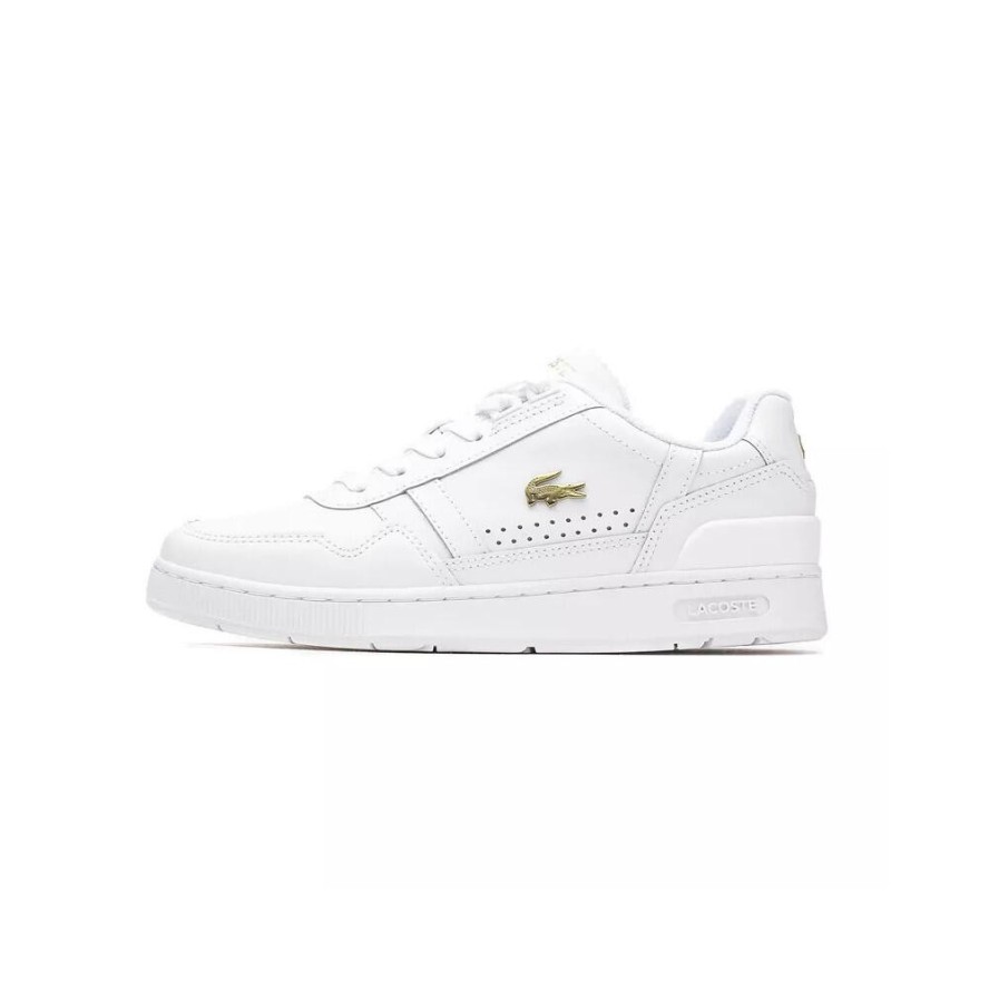 Buty Kobieta Lacoste T Clip biały