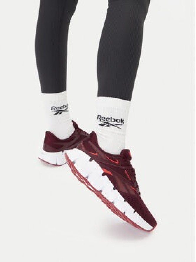 Reebok Buty do biegania EO-ZIG DYNAMICA 6 100225493 Bordowy