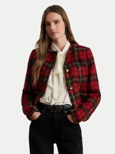 LAUREN RALPH LAUREN Marynarka 200P02014001 Czerwony Regular Fit