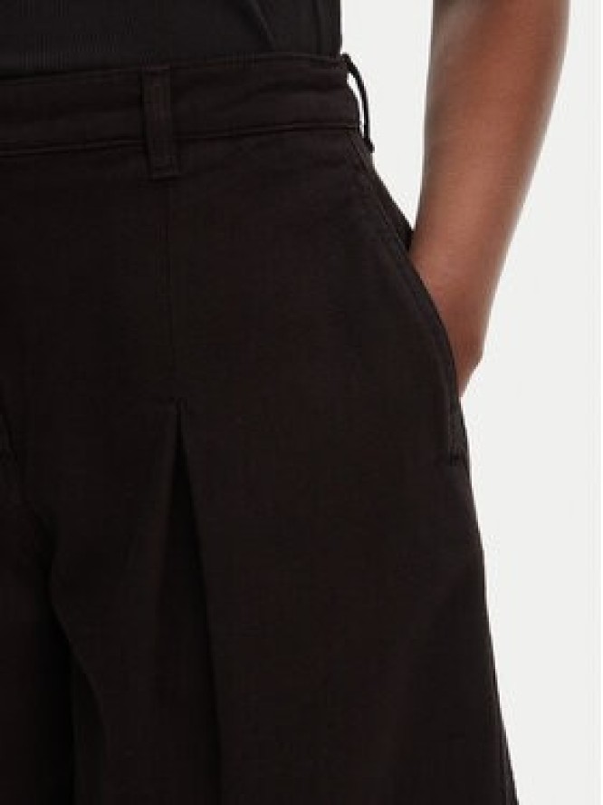 PINKO Bermudy Pascal 105245 A2M8 Czarny Relaxed Fit