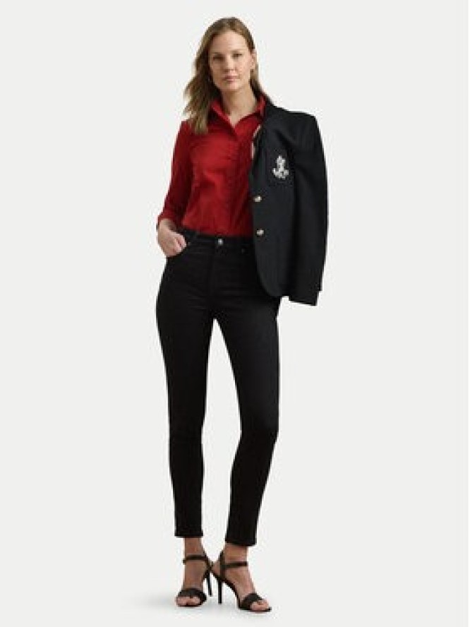 LAUREN RALPH LAUREN Koszula 200925378004 Czerwony Relaxed Fit