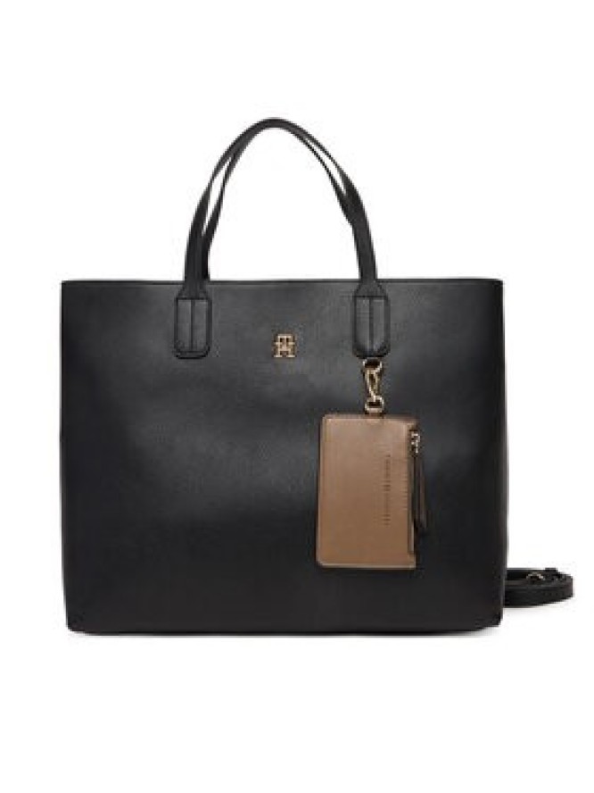 Tommy Hilfiger Torebka Th Icon Satchel AW0AW18122 Czarny