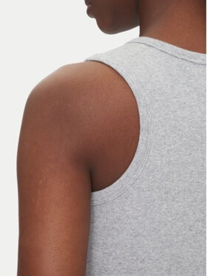 Calvin Klein Jeans Top LV047C201G Szary Slim Fit