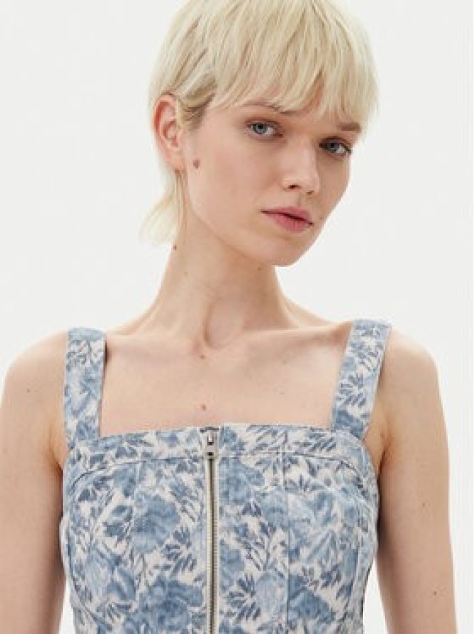 Levi's® Bluzka 001W4-0001 Niebieski Slim Fit