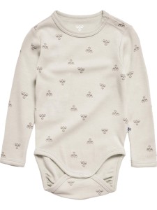 hummel Body z długim rękawem z wełny merino – WHITECAP GRAY