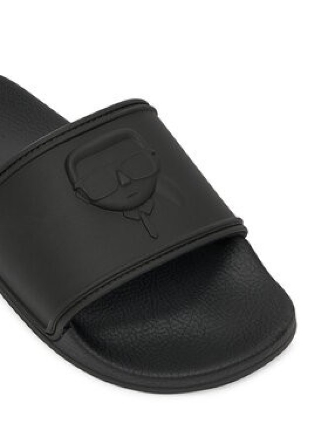 KARL LAGERFELD Klapki Kondo 2.0 KL80919M Czarny