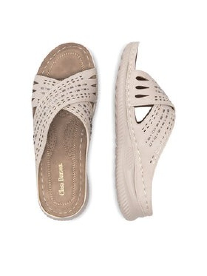 Clara Barson Klapki WYL05010-08 Beżowy