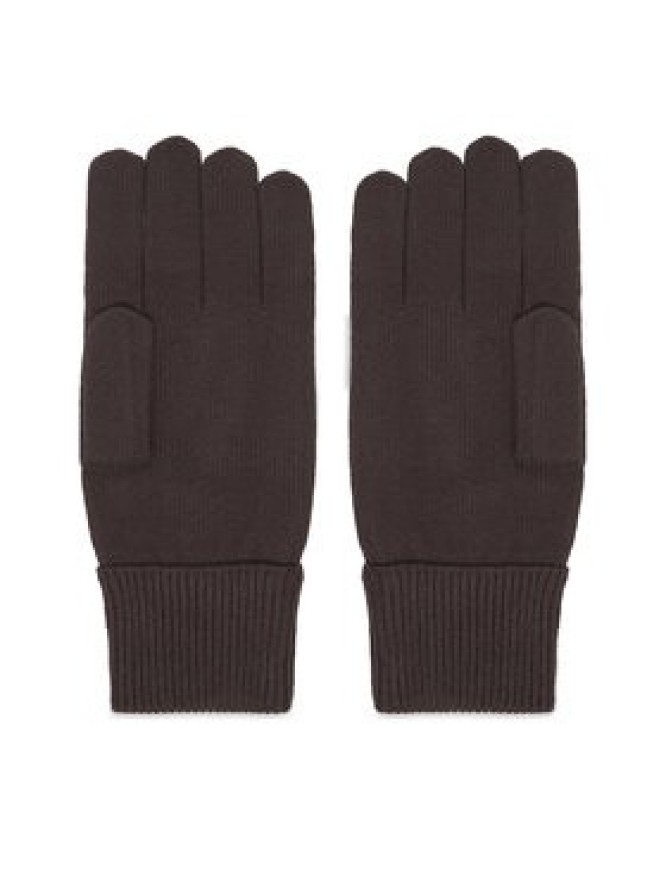 Calvin Klein Rękawiczki LV14F8021G Brązowy ciemny