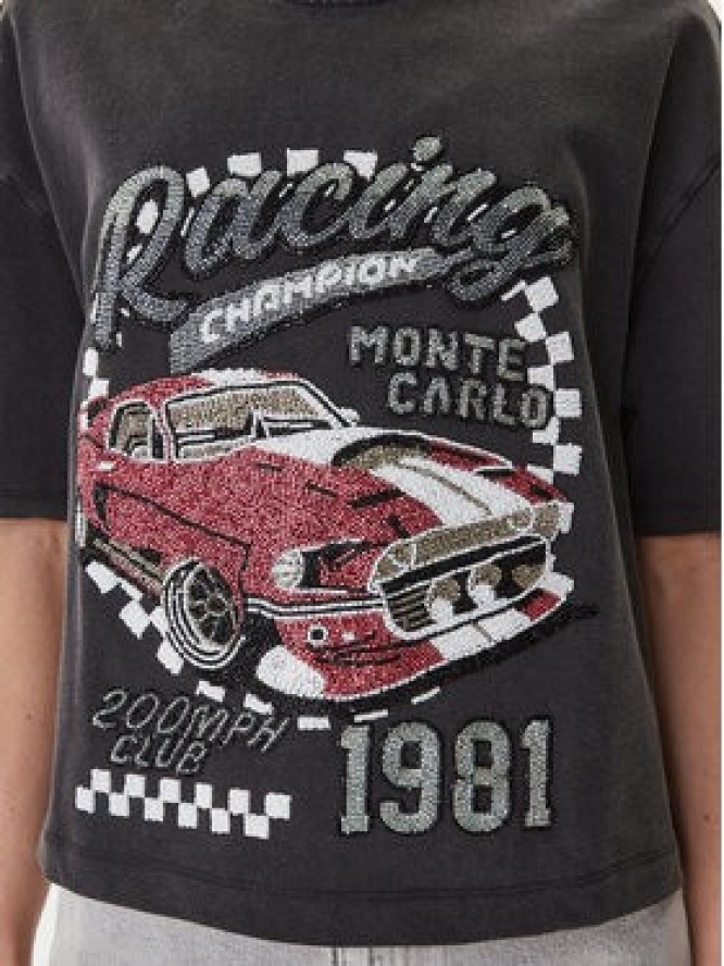 Guess T-Shirt W6GI20 K3133 Szary Relaxed Fit