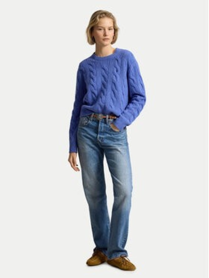 Polo Ralph Lauren Sweter 211A91216012 Niebieski Straight Fit