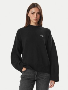 HUGO Sweter Shenny_B 50569622 Czarny Relaxed Fit