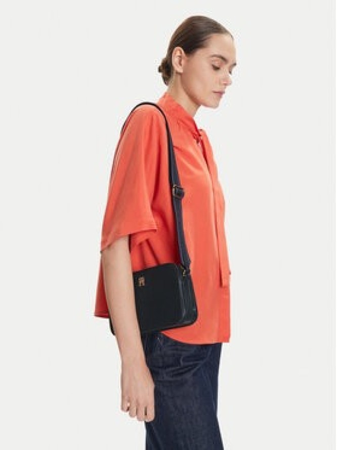 Tommy Hilfiger Torebka Th Logotape Camera Bag AW0AW17229 Granatowy