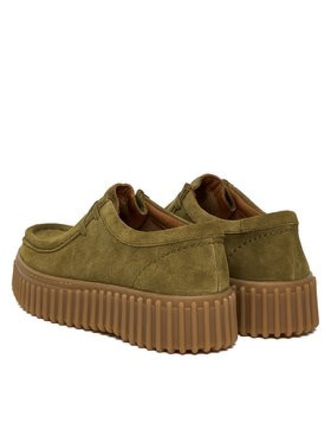 Clarks Półbuty Torhill Bee 26184586 Khaki
