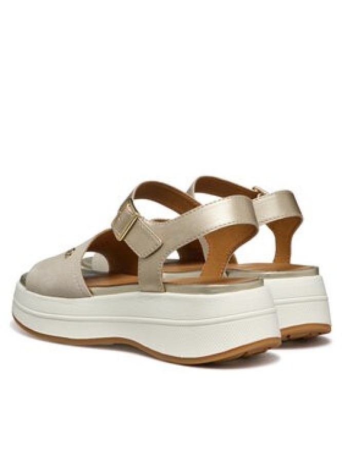 Geox Sandały D Spherica Ecub-3 S D550VA 022NF CH62L Beżowy