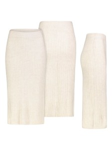 Sublevel Spódnica w kolorze kremowym rozmiar: XL