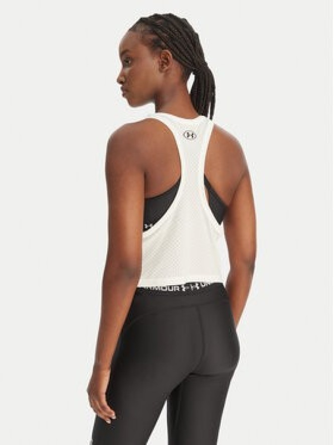 Under Armour T-Shirt Motion 6011229 Biały Slim Fit