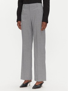 BOSS Spodnie materiałowe Tilda9 50542004 Szary Relaxed Fit