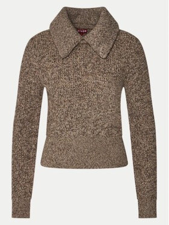 STAUD Sweter Christopher R24F3111WN Beżowy Regular Fit