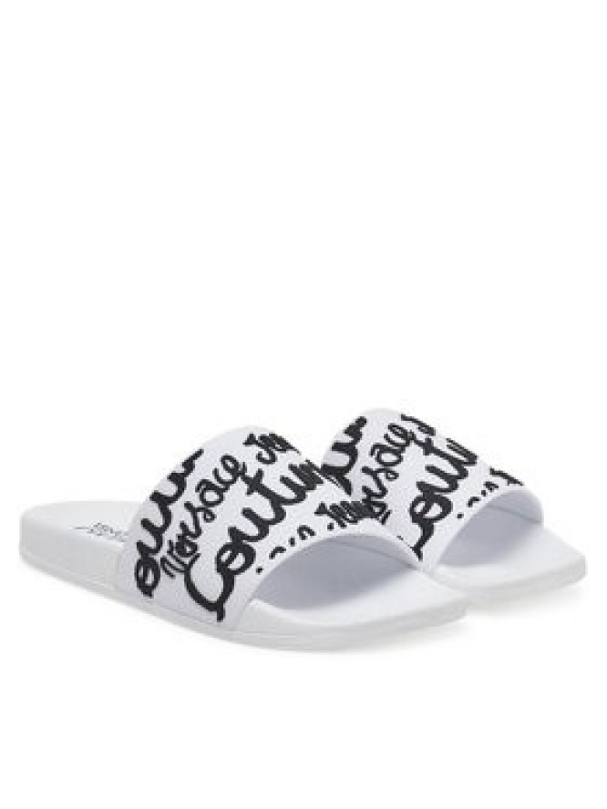 Versace Jeans Couture Klapki 78VA3SQ1 Biały