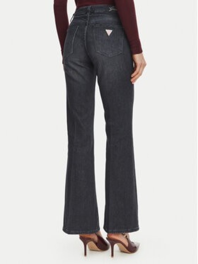 Guess Jeansy 184481 Czarny Flared Fit
