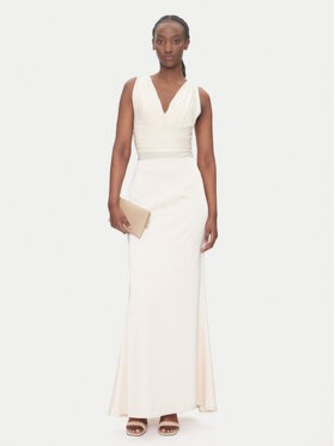 ACCESS FASHION Spódnica maxi 53-6023-147 Beżowy Regular Fit