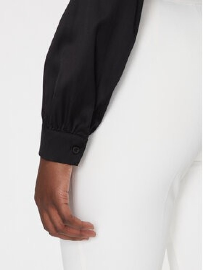 Fracomina Bluzka FS25ST1001W73201 Czarny Regular Fit