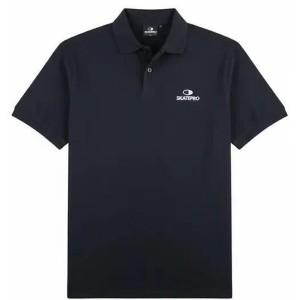Odzież T-shirts unisex SkatePro Heavy Polo Koszulka - S - Czarny