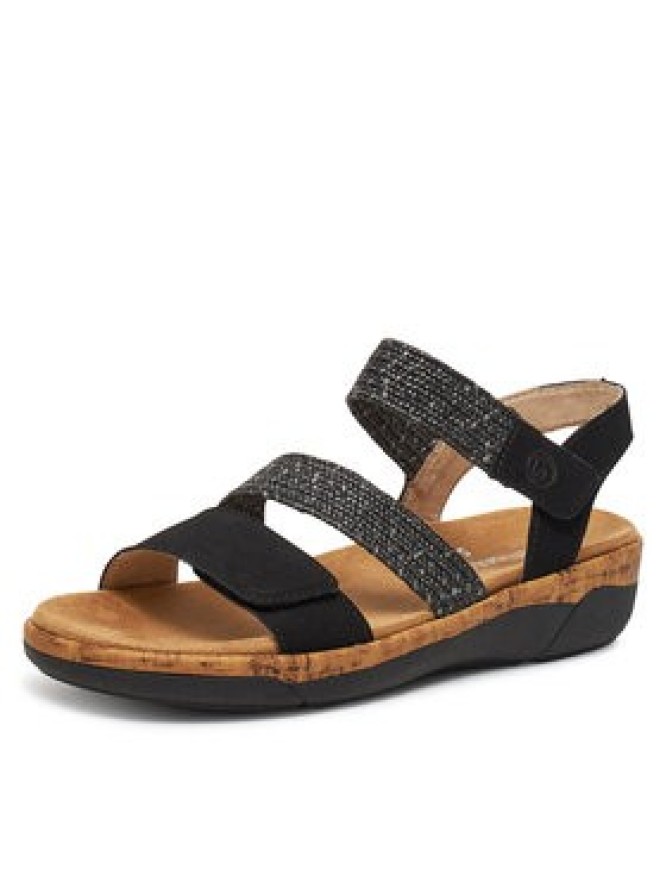 Remonte Sandały R6861-02 Czarny