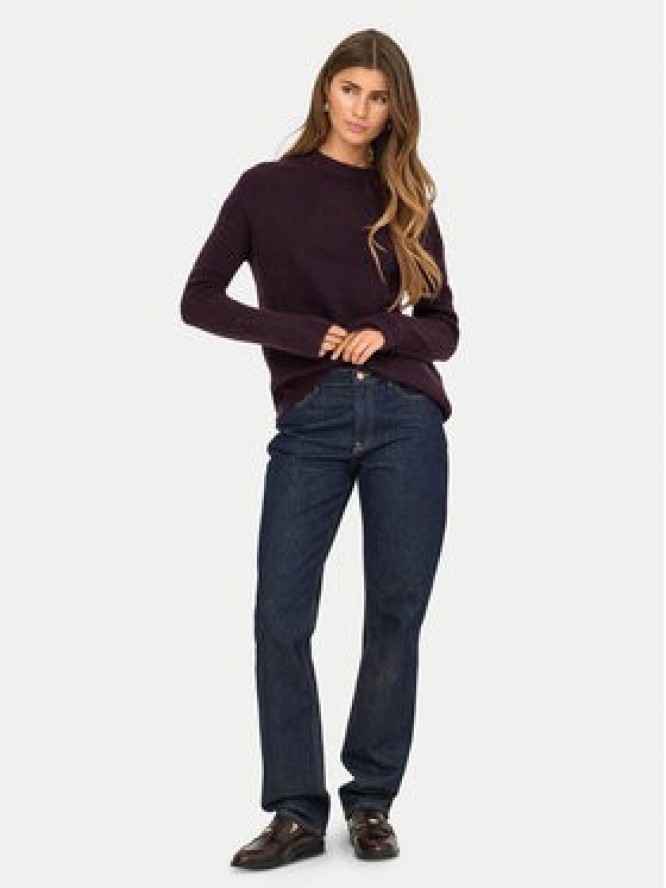 ONLY Sweter Camilla 15277080 Fioletowy Regular Fit