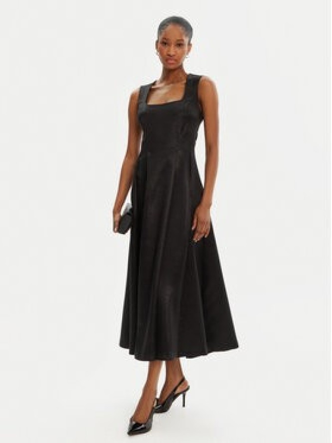 Rinascimento Sukienka koktajlowa CFC0122458003 Czarny Regular Fit