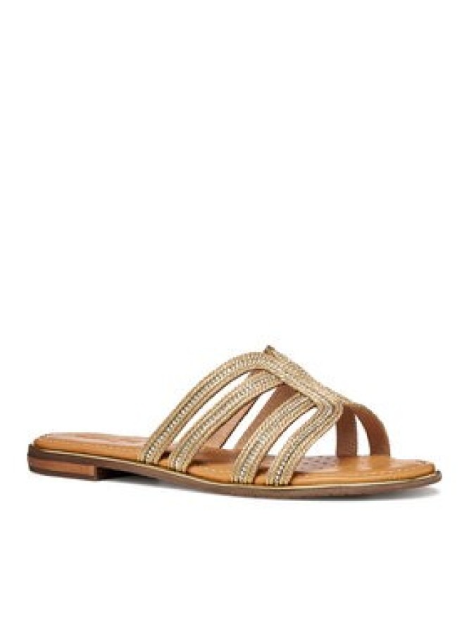 Geox Klapki D Sozy Plus D65DQA 000EW C2016 Złoty