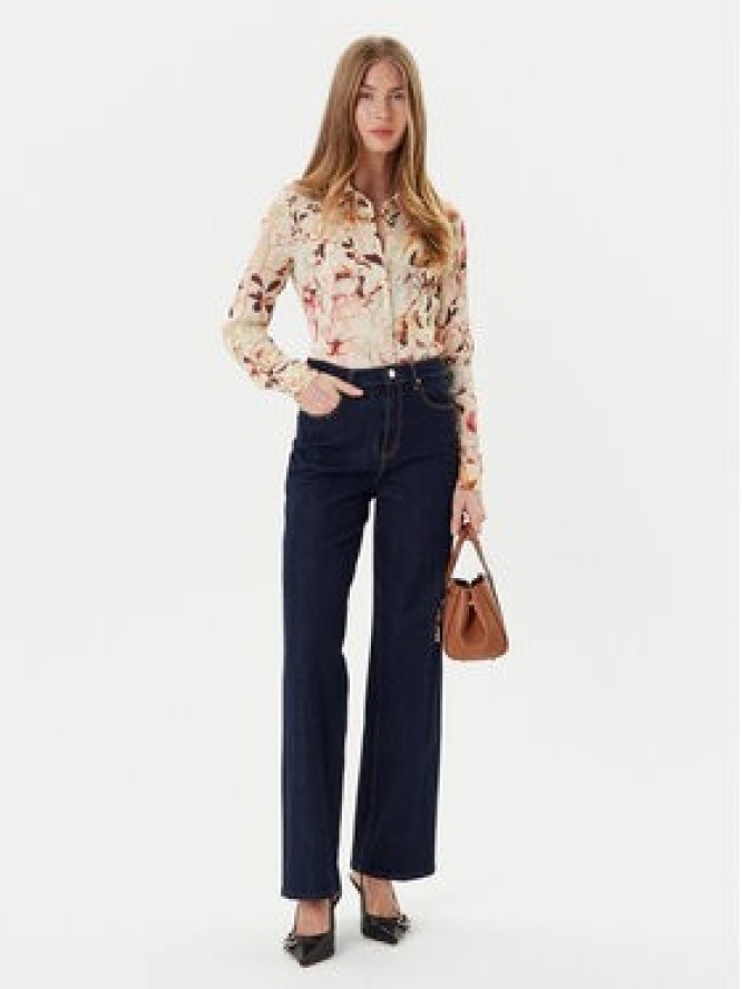 Guess Koszula W5YH0X WDW82 Beżowy Regular Fit