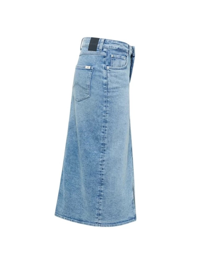 Damska spódnica jeansowa MUSTANG Eureka Denim Skirt Denim Blue 1016225 5000 582